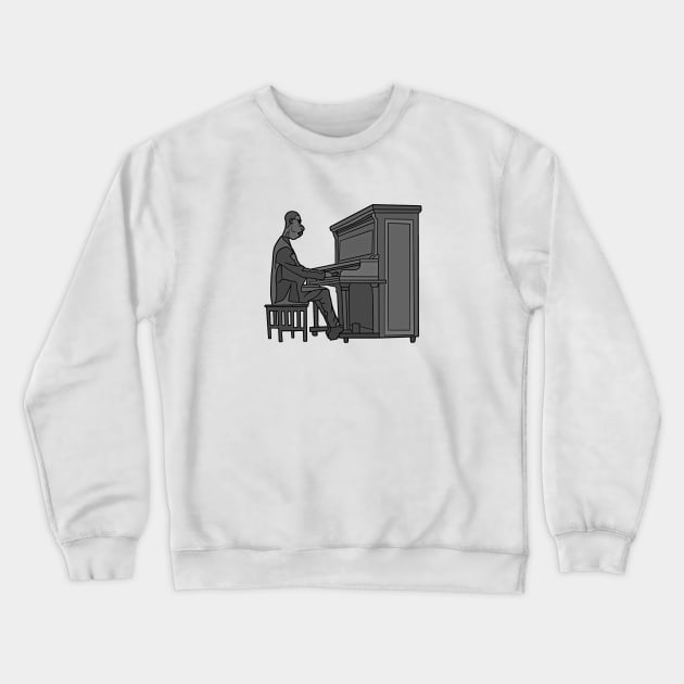 Soul Piano Crewneck Sweatshirt by Nerdpins